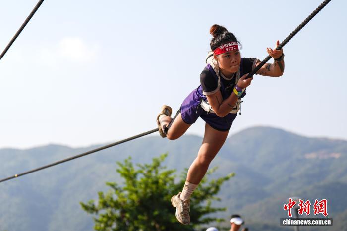 惠州站2025斯巴达勇士赛举行 超6000名勇士角逐四