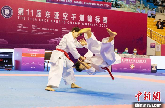 第11届东亚空手道锦标赛在河南漯河盛大开幕